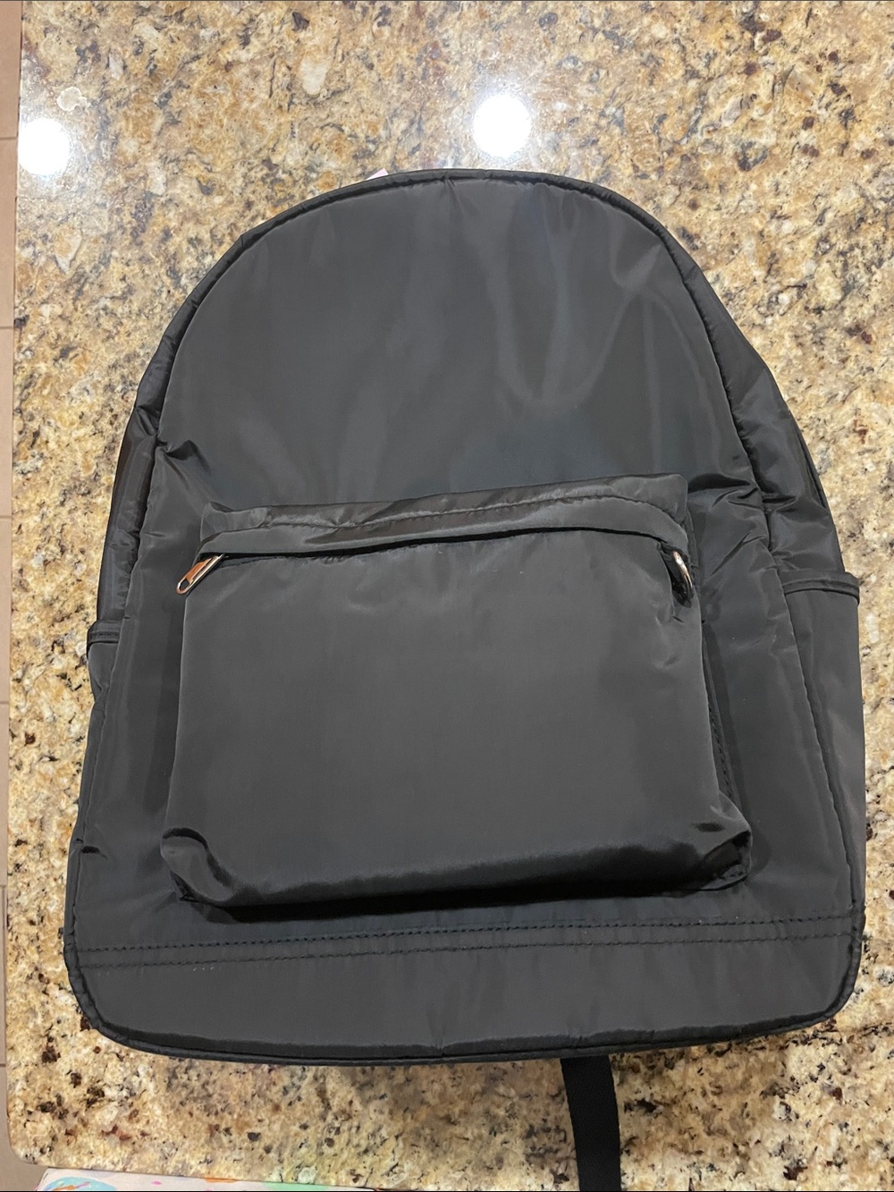 wild fable Black Kids Backpack with Front Pocket